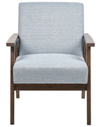 Armchair ASNES Fabric Light Grey