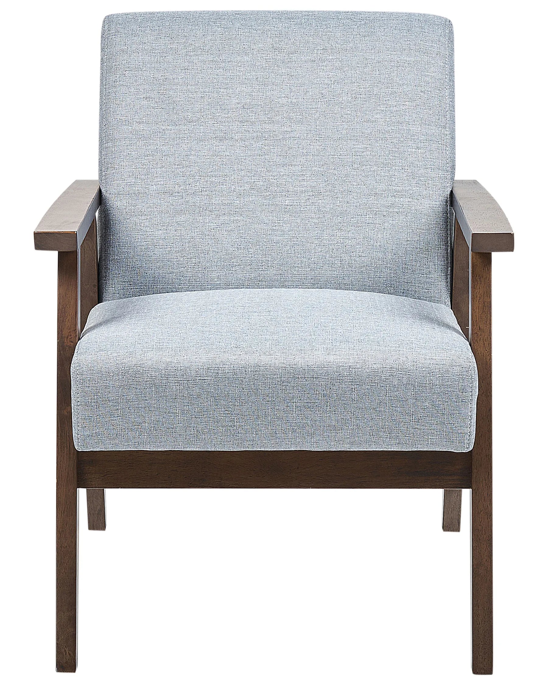Armchair ASNES Fabric Light Grey