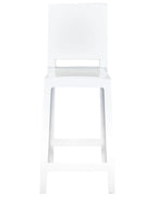 Set of 2 Bar Chairs WELLINGTON White