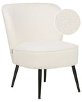 Armchair VOSS Boucle White