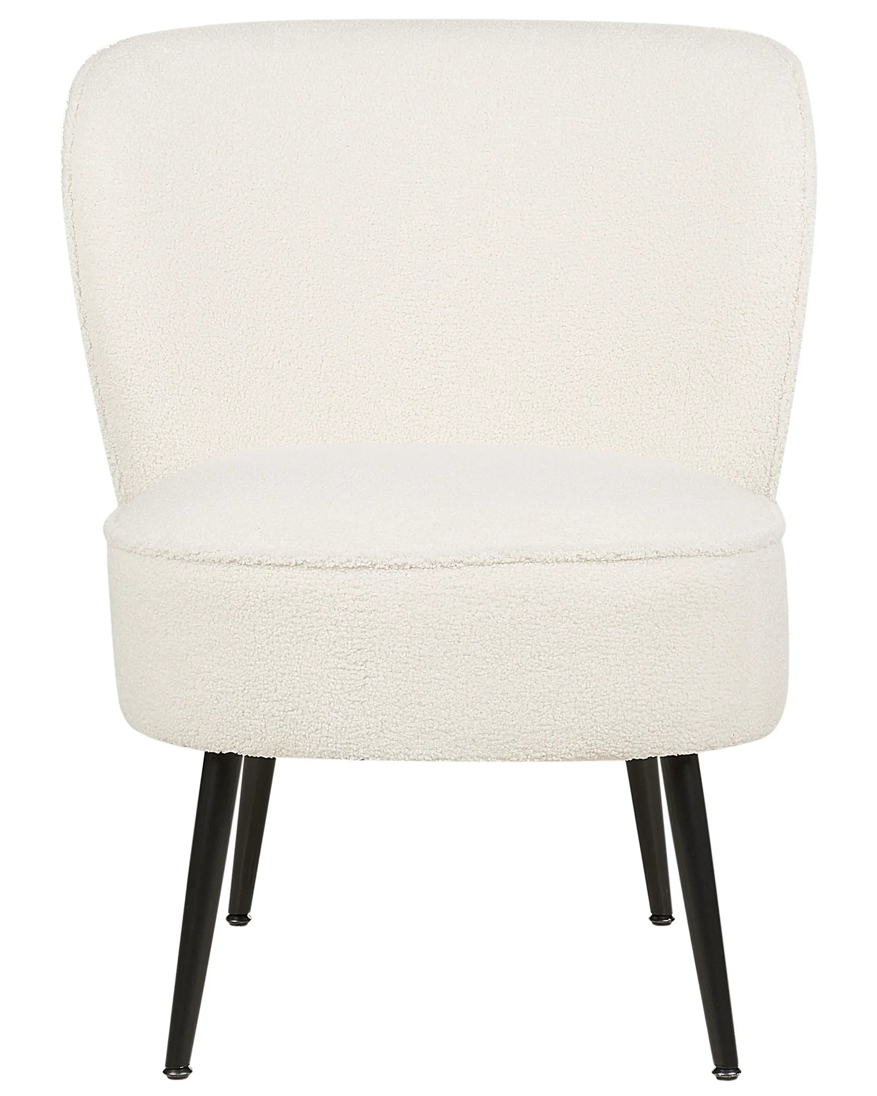 Armchair VOSS Boucle White