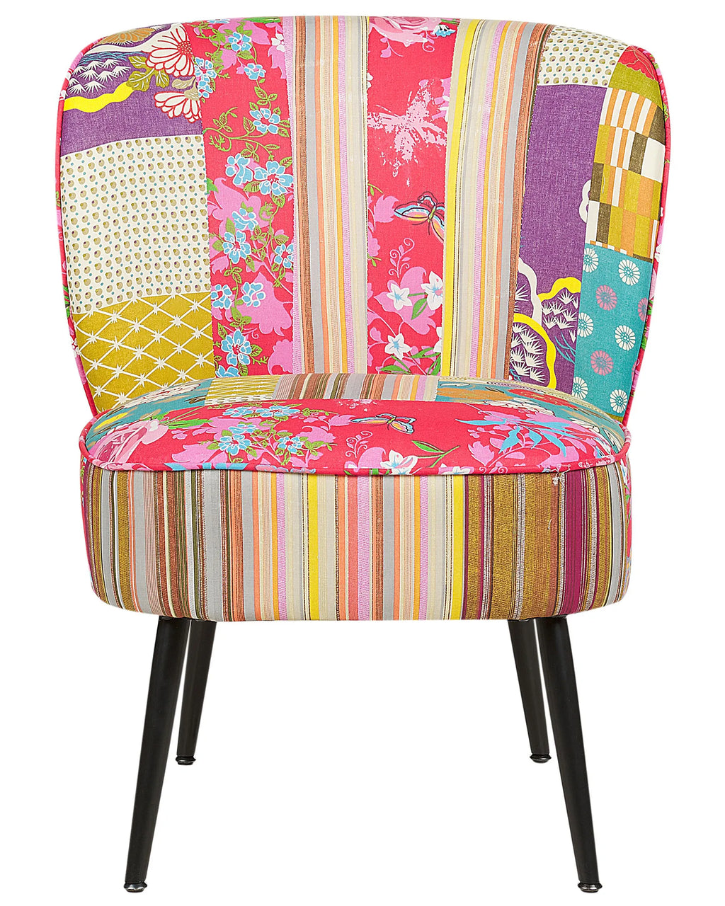 Armchair JOREL Fabric Multicolour – angled product view
