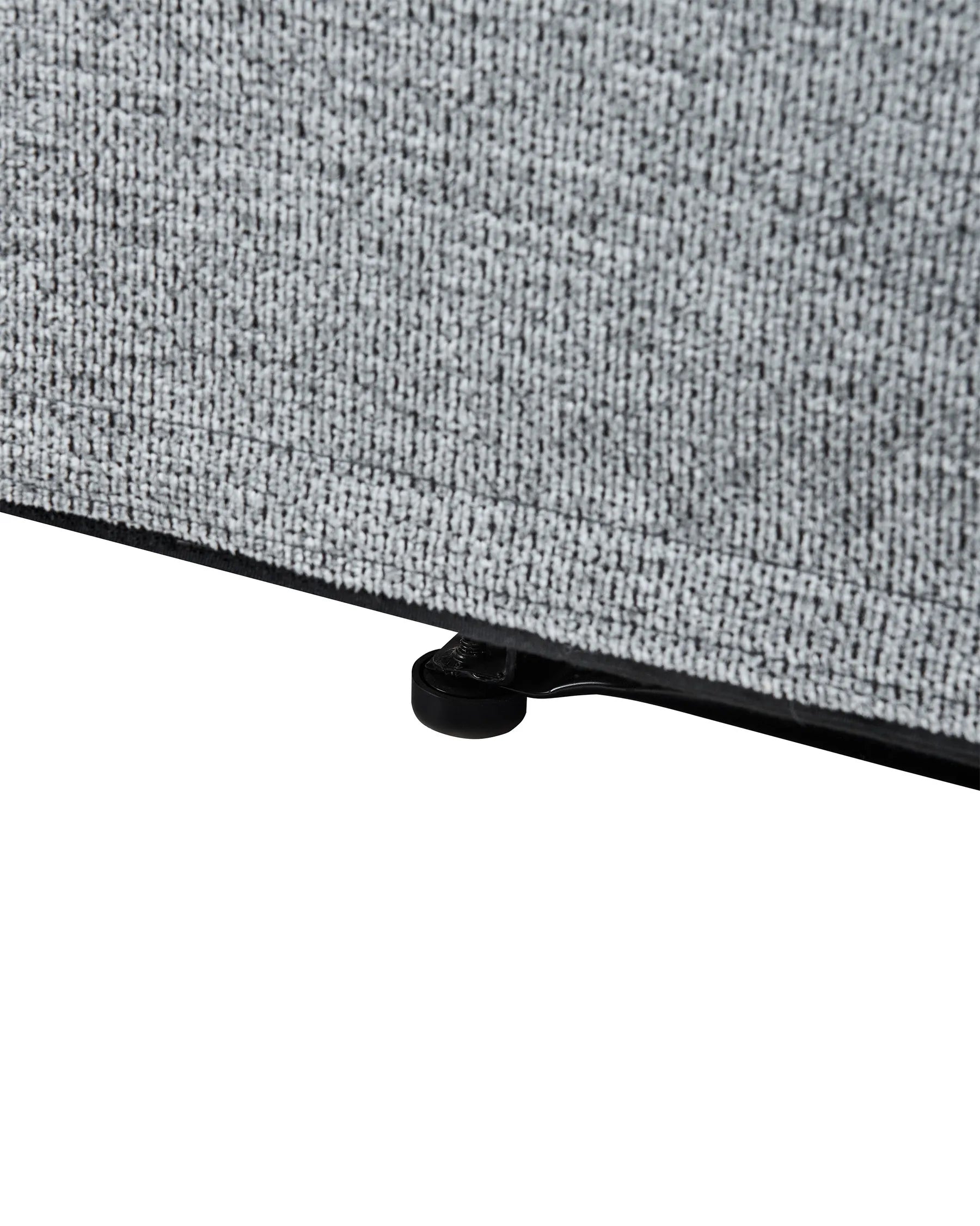 Recliner Chair EVERTON with Footrest Fabric Grey
