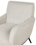 Armchair ALMIND Corduroy Light Grey