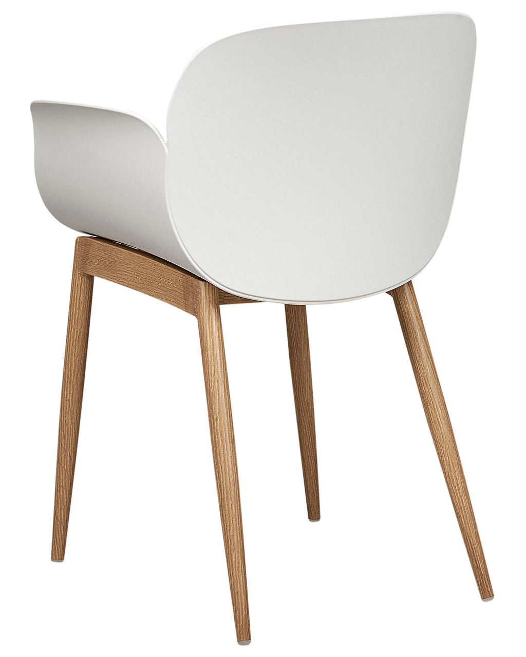 Set of 2 Dining Chairs ABILENE White