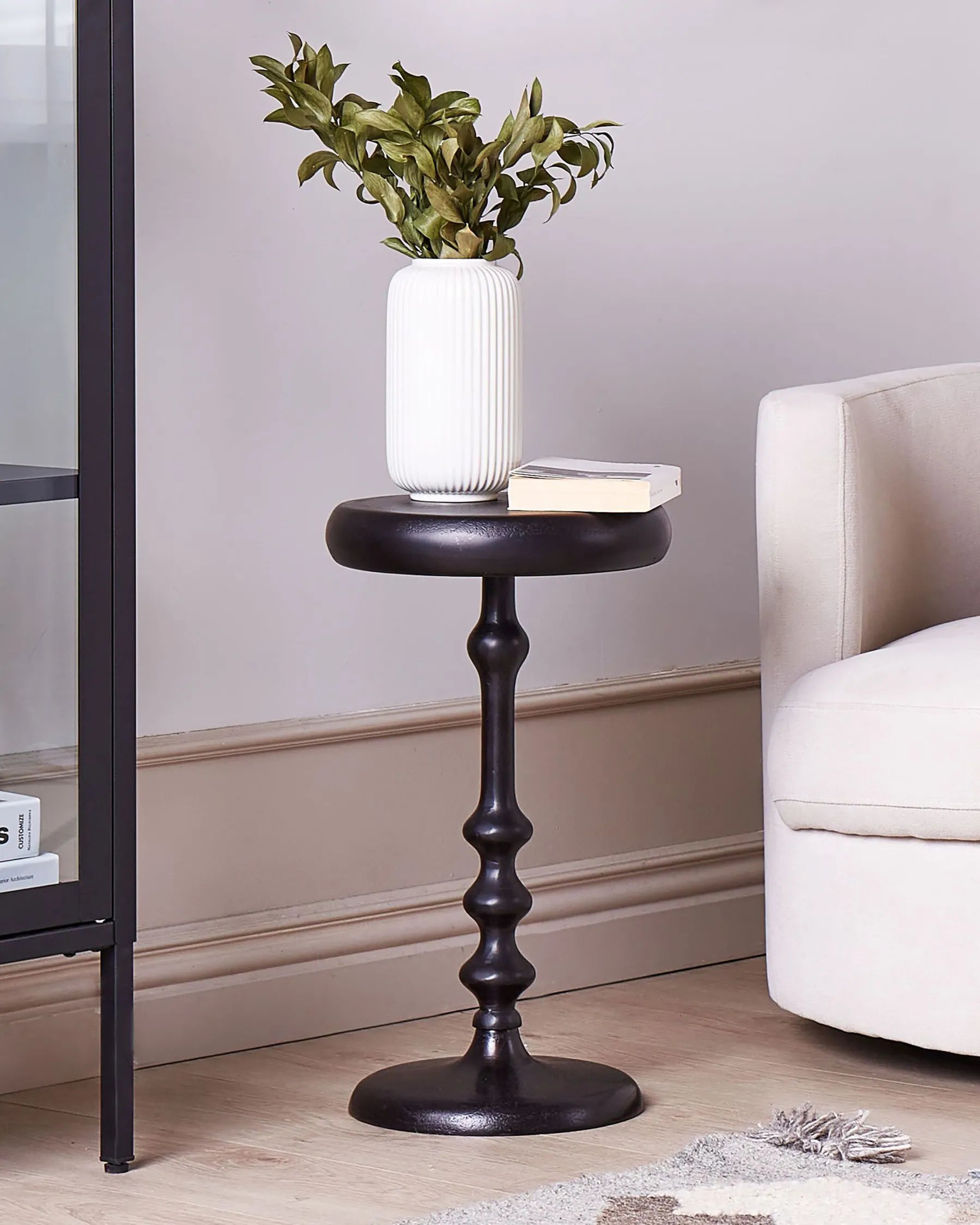 Side Table ATAPO Metal Black