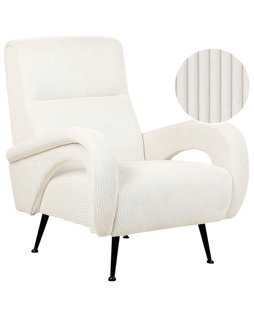 Armchair SVALOV Corduroy Off-White