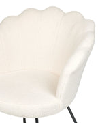 Armchair LOVELOCK Boucle White