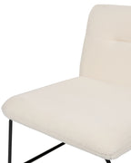 Armchair COTULLA Boucle White