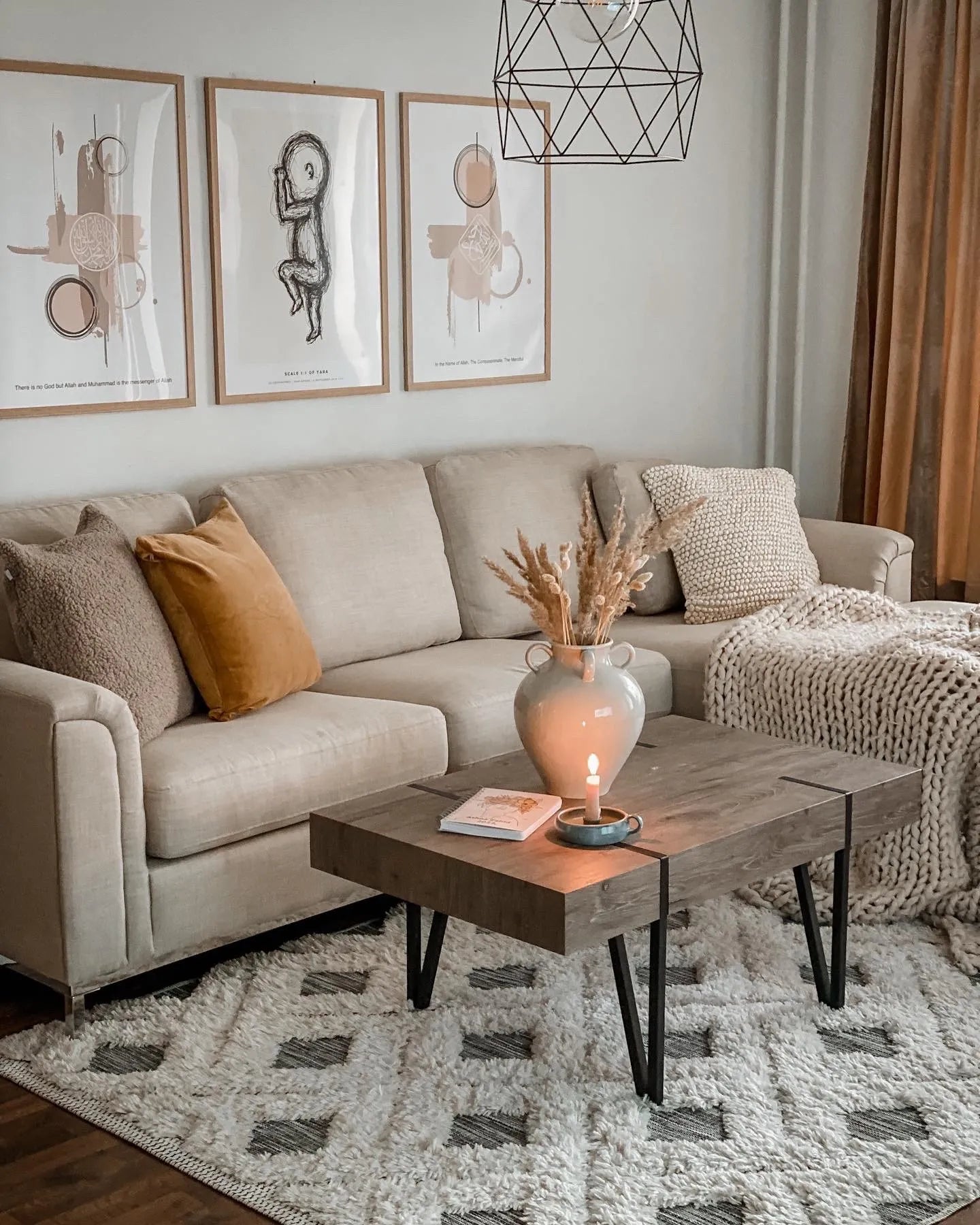 Coffee Table ADENA Brown