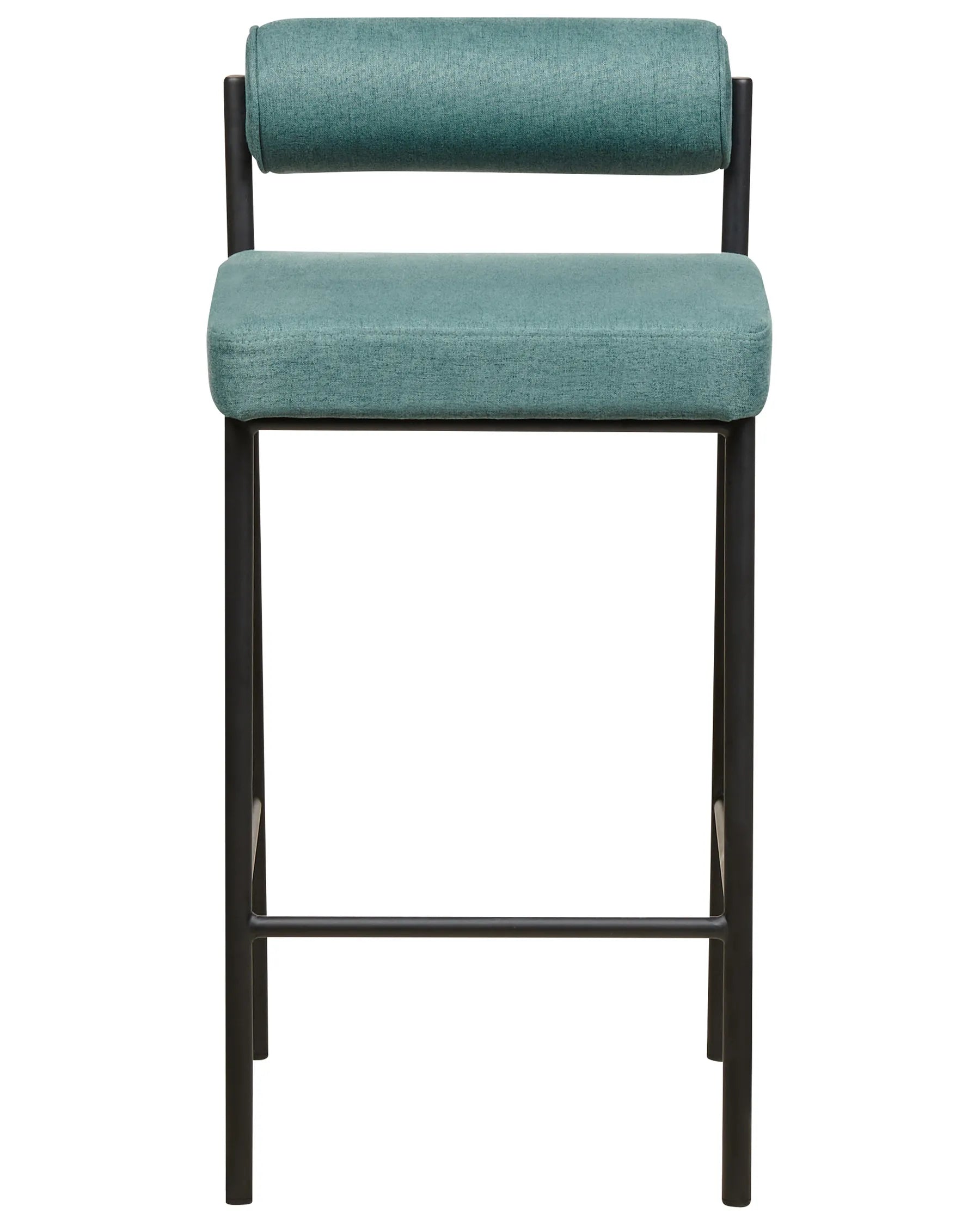 Set of 2 Bar Chairs AMAYA Teal