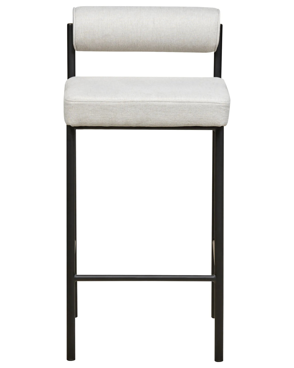 Set of 2 Bar Chairs AMAYA Light Grey