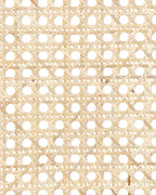 Set of 2 Bar Chairs MAYETTA Rattan Light Beige