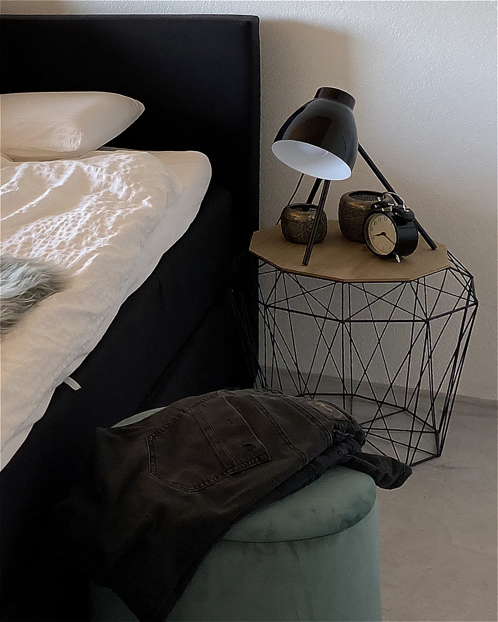 Side Table ELIDA Black