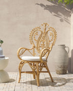 Peacock Chair CARRARA Rattan Natural