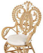 Peacock Chair CARRARA Rattan Natural