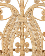 Peacock Chair CARRARA Rattan Natural