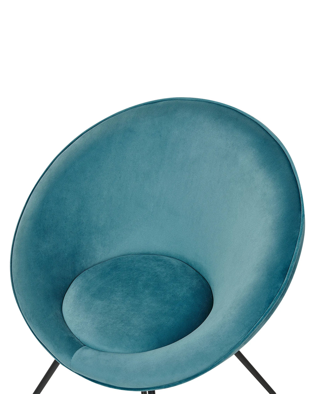 Dining Chair FLOBY II Velvet Light Blue