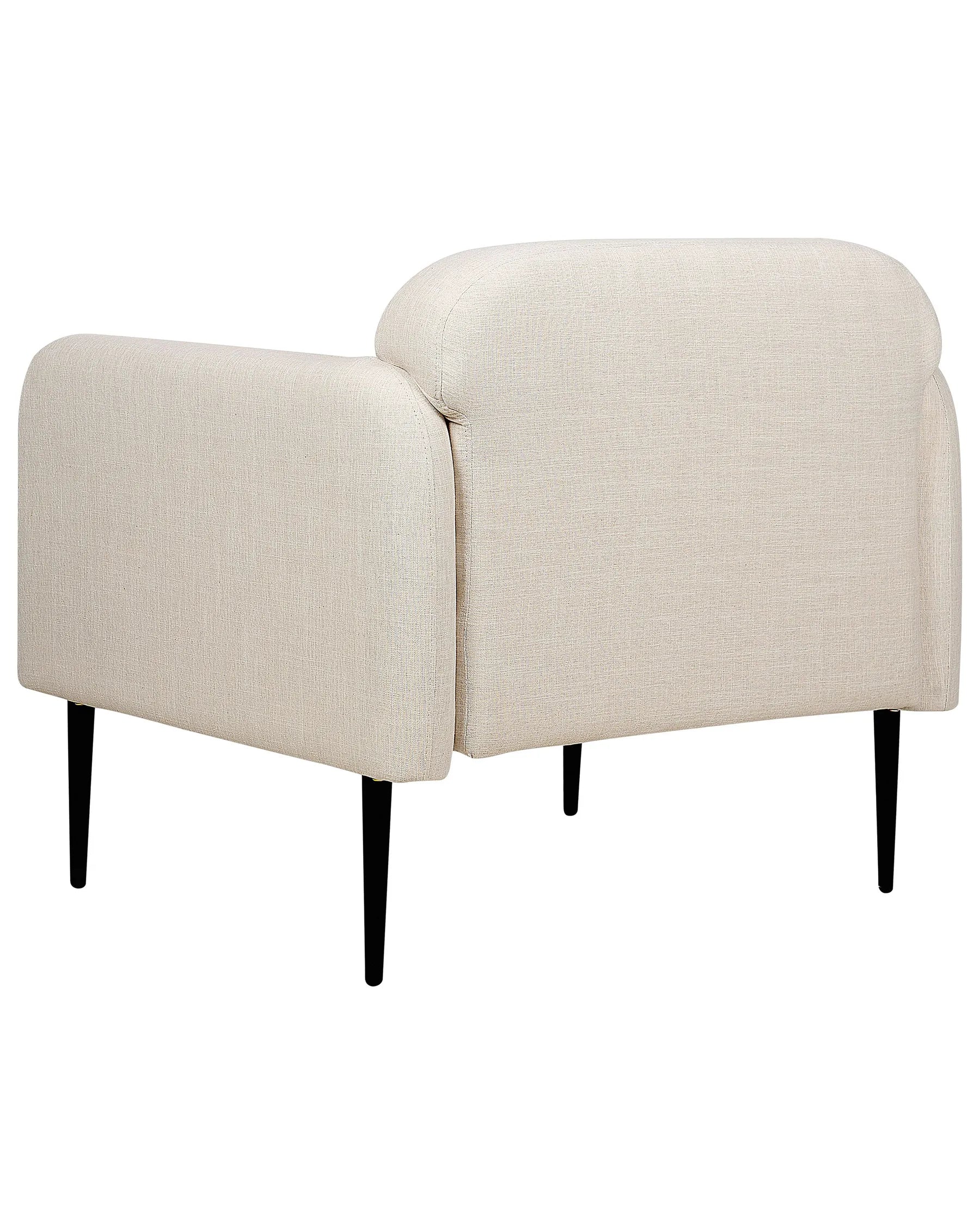 Armchair STOUBY Linen Light Beige