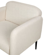 Armchair STOUBY Linen Light Beige