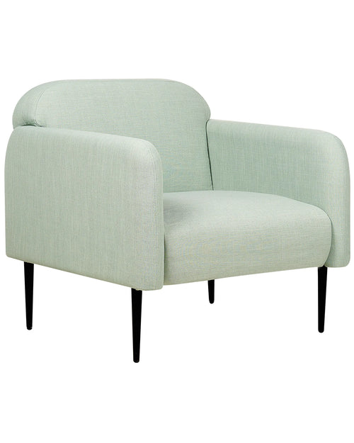 Armchair STOUBY Linen Light Green