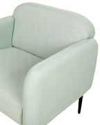 Armchair STOUBY Linen Light Green
