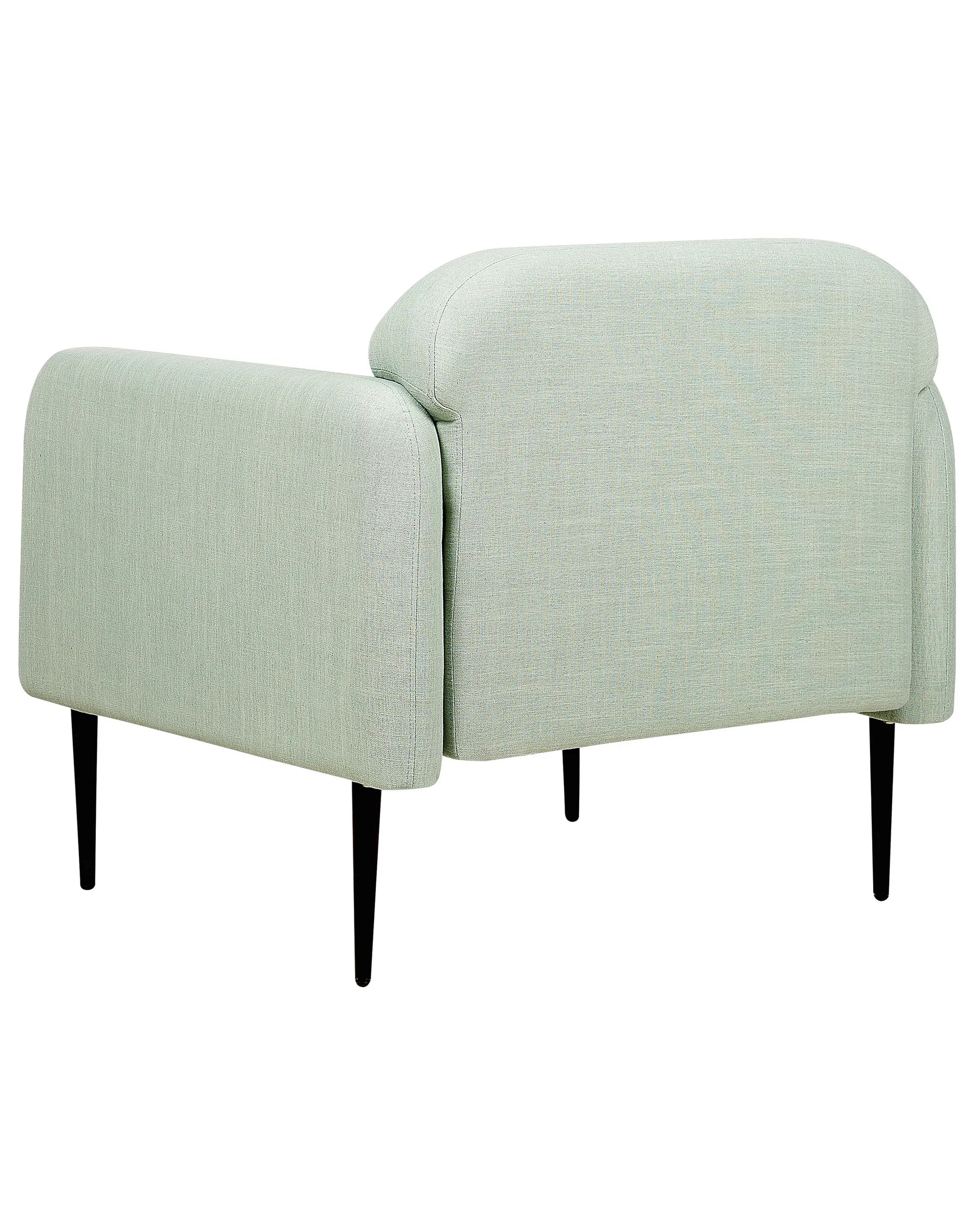 Armchair STOUBY Linen Light Green