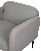 Armchair STOUBY Linen Grey