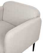 Armchair STOUBY Linen Taupe