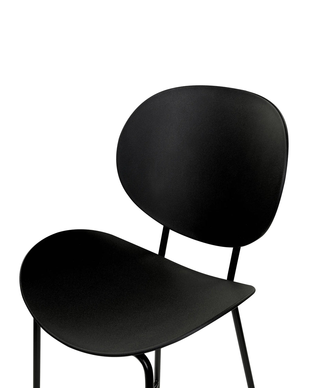 Set of 2 Bar Chairs SHONTO Black