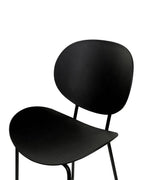 Set of 2 Bar Chairs SHONTO Black