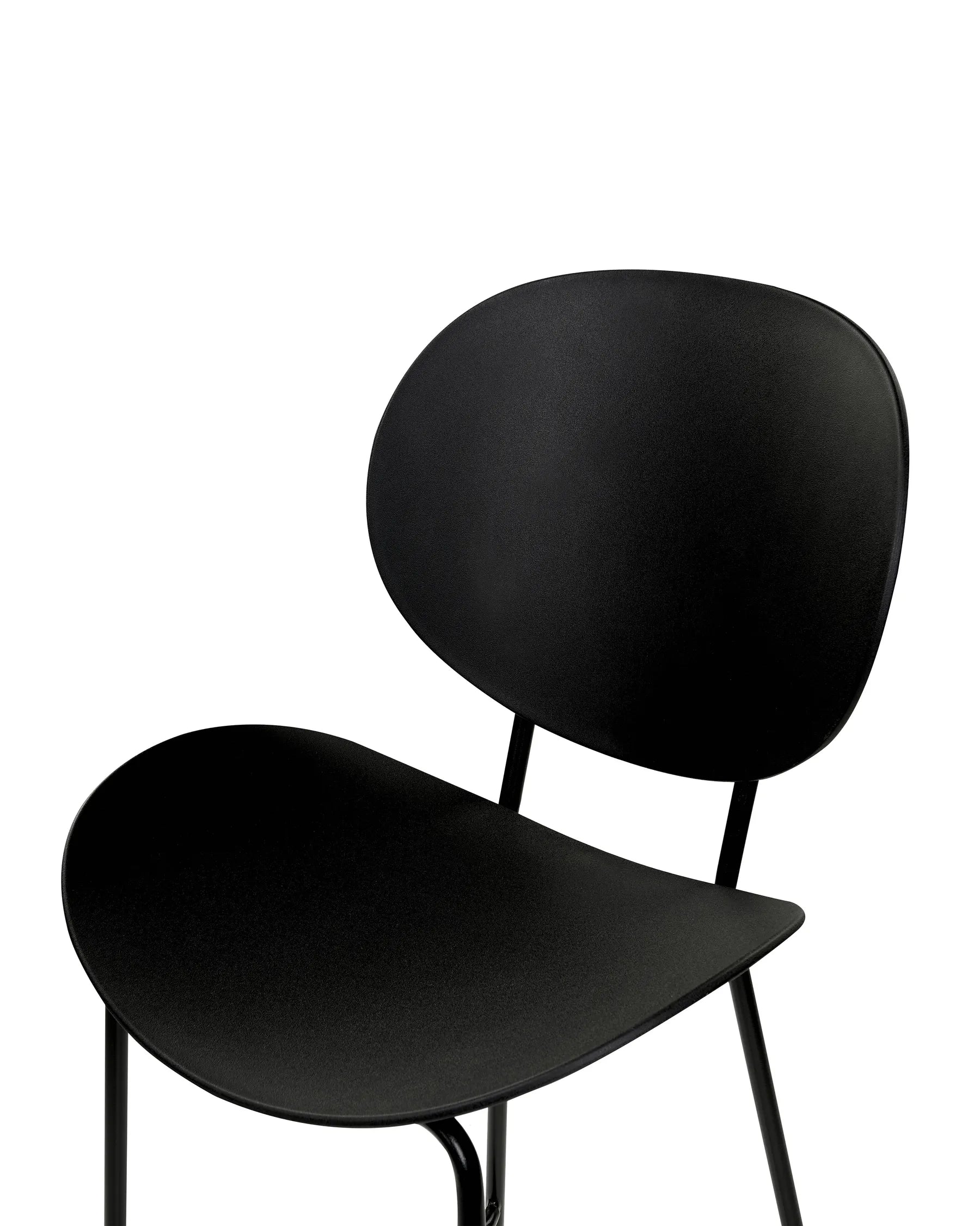 Set of 2 Bar Chairs SHONTO Black