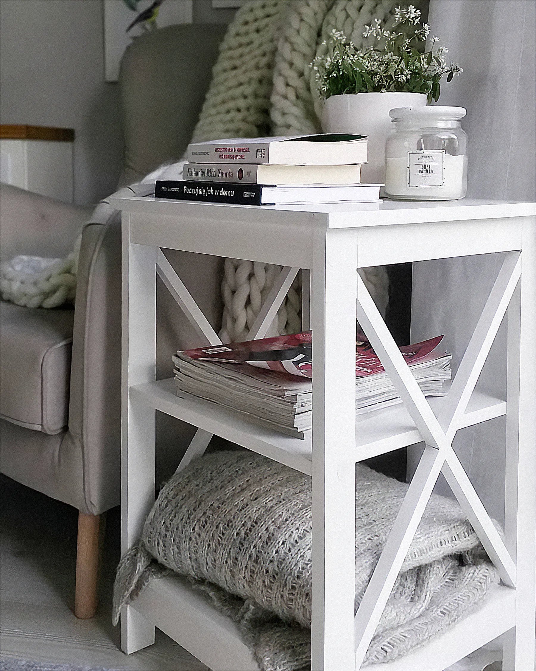 Side Table FOSTER White