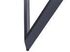 Dining Table OXHILL Black 120 cm 120 cm