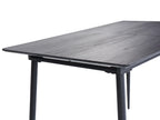 Extending Dining Table TONA Grey 120 160 cm 80 cm — close-up detail