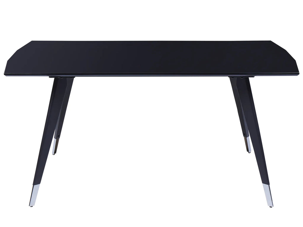 Dining Table MOSSLE Black 160 cm 90 cm
