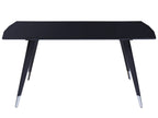 Dining Table MOSSLE Black 160 cm 90 cm