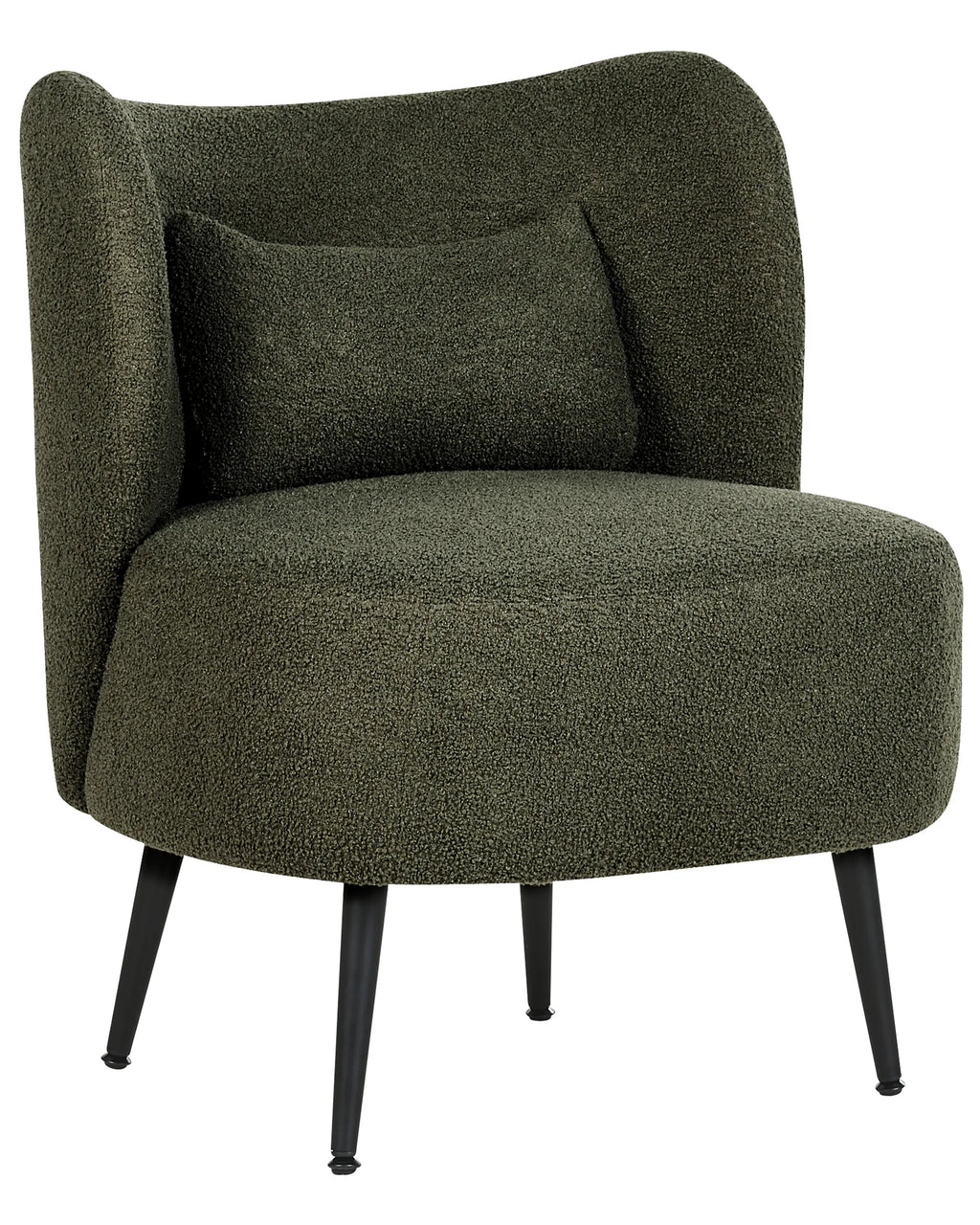 Armchair OTSBY Boucle Dark Green