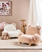 Kids Armchair Rabbit KANNA Boucle Beige