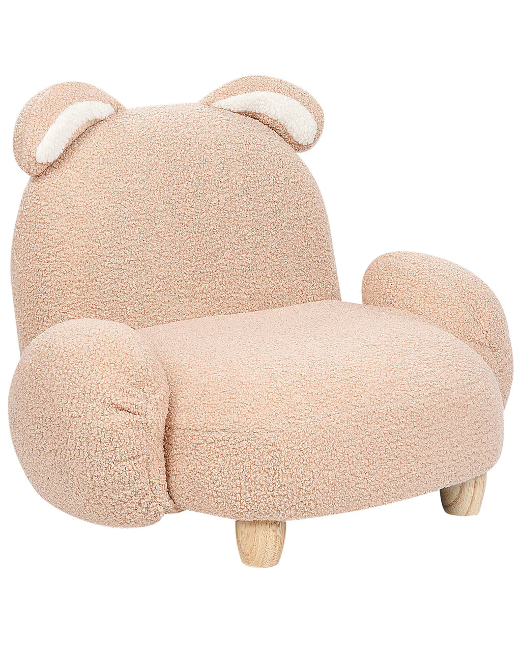 Kids Armchair Rabbit KANNA Boucle Beige