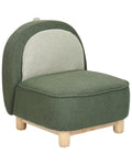 Kids Armchair Dinosaur FABORG Fabric Dark Green