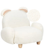 Kids Armchair Rabbit KANNA Boucle Off-White