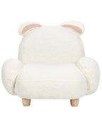 Kids Armchair Rabbit KANNA Boucle Off-White