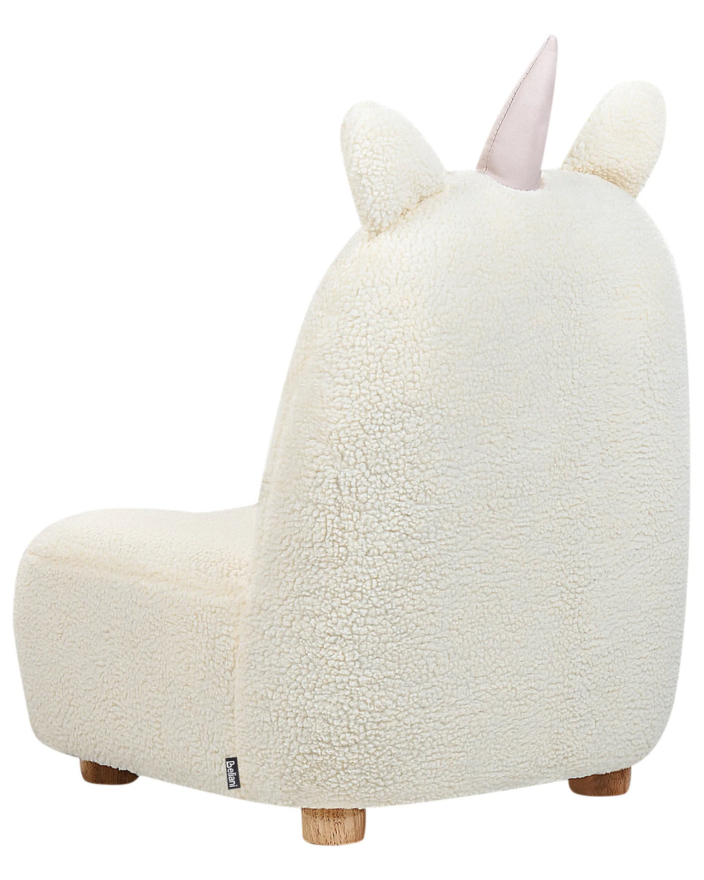 Kids Armchair Unicorn LULEA Boucle Off-White