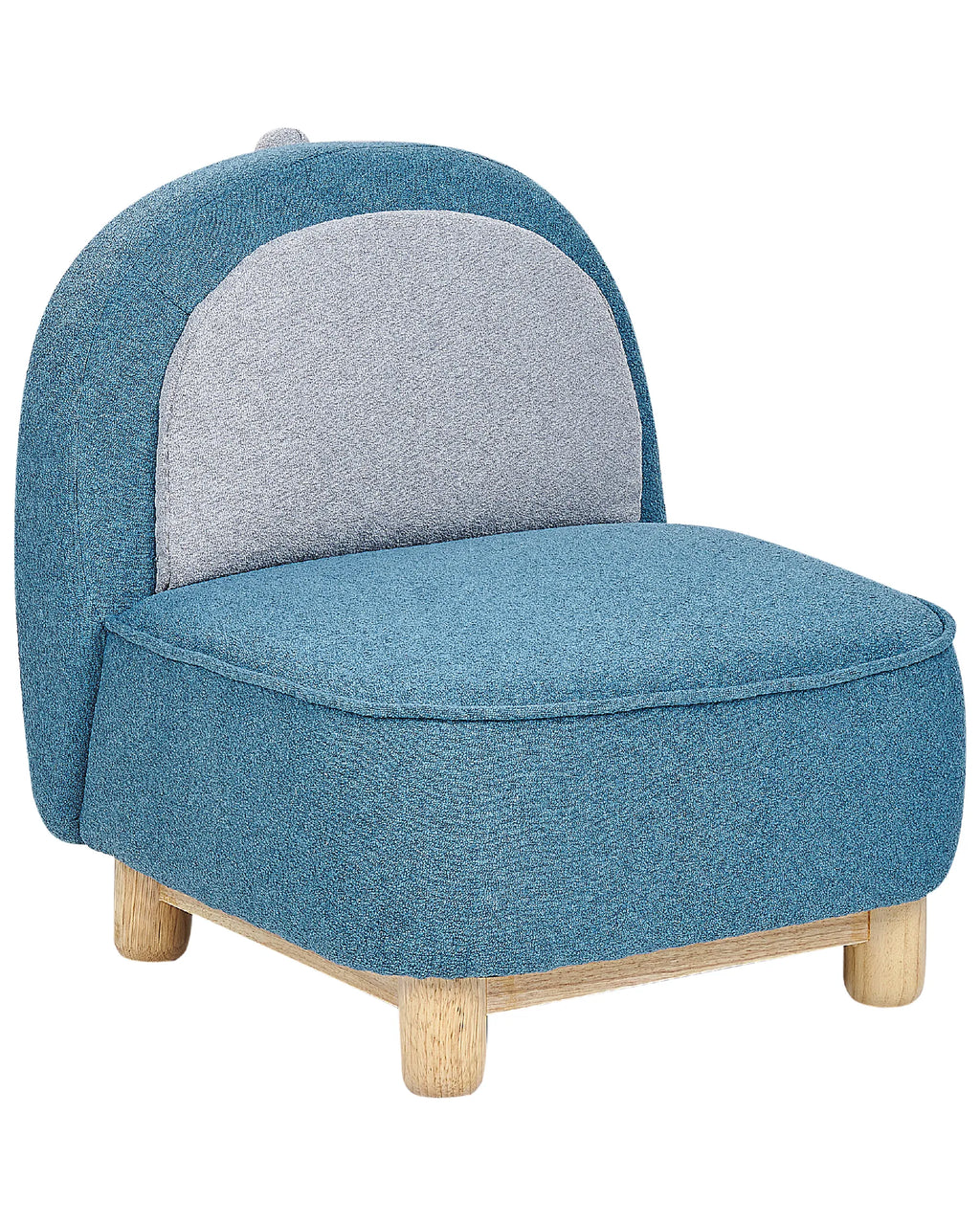 Kids Armchair Dinosaur FABORG Fabric Blue