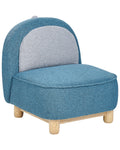 Kids Armchair Dinosaur FABORG Fabric Blue