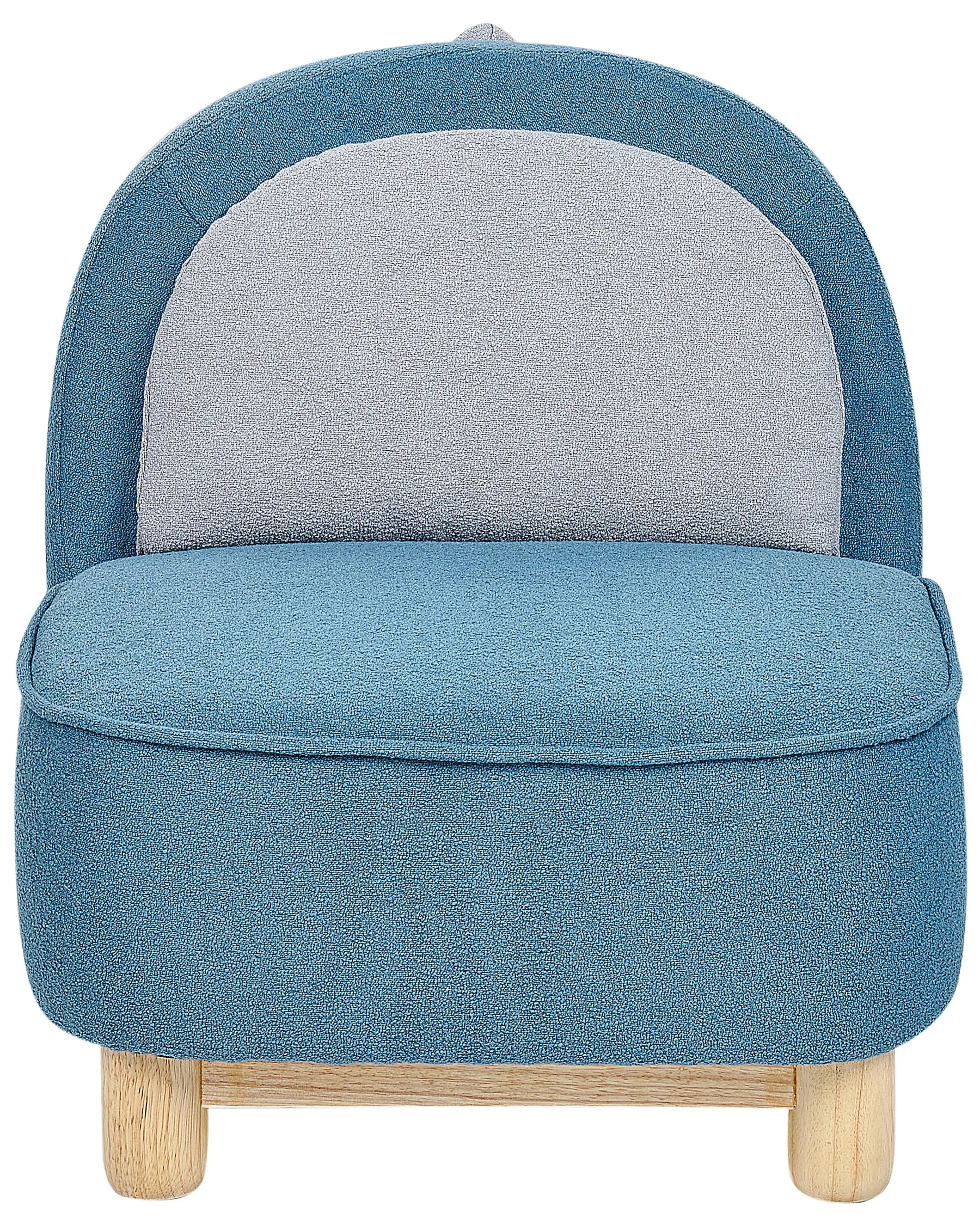 Kids Armchair Dinosaur FABORG Fabric Blue
