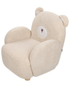 Kids Armchair Teddy Bear BOO Boucle Beige