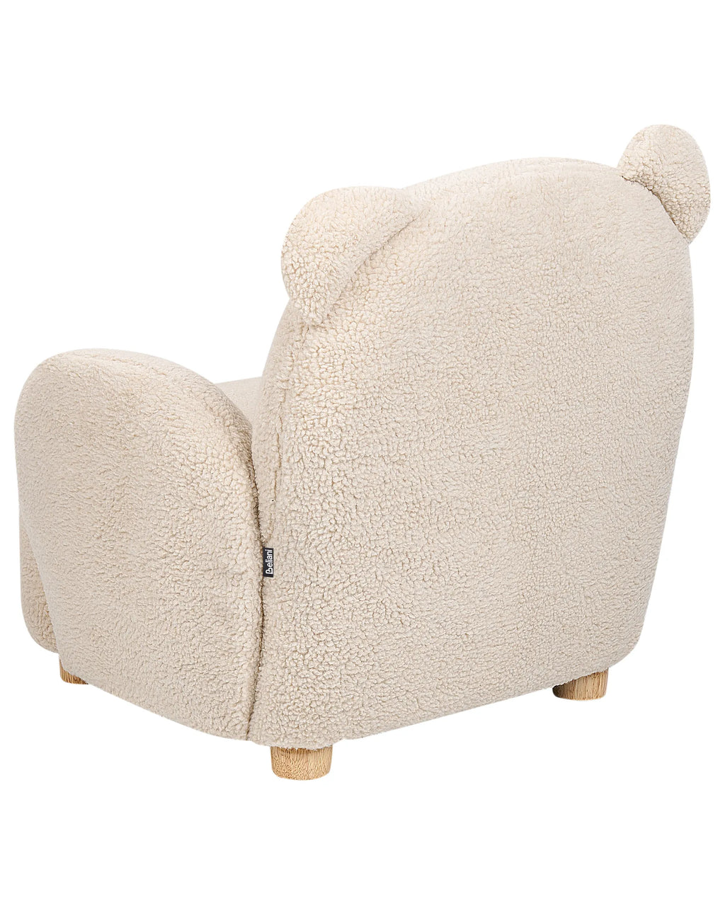Kids Armchair Teddy Bear BOO Boucle Beige