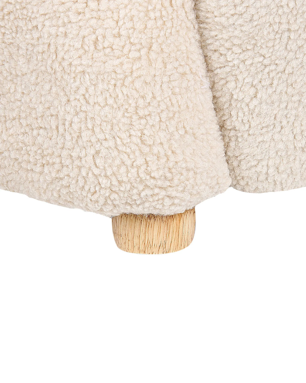 Kids Armchair Teddy Bear BOO Boucle Beige